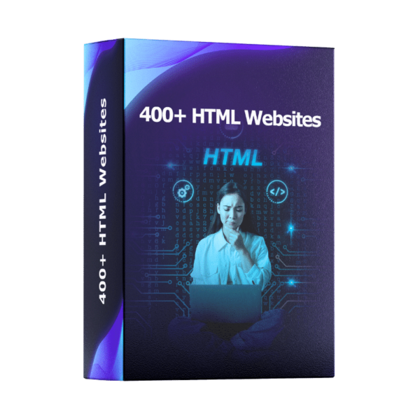 400+ HTML Websites Bundle
