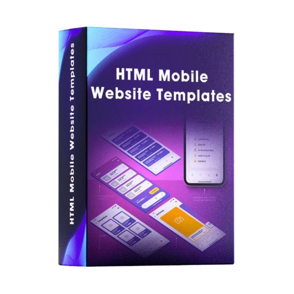 HTML Mobile Website Templates Bundle